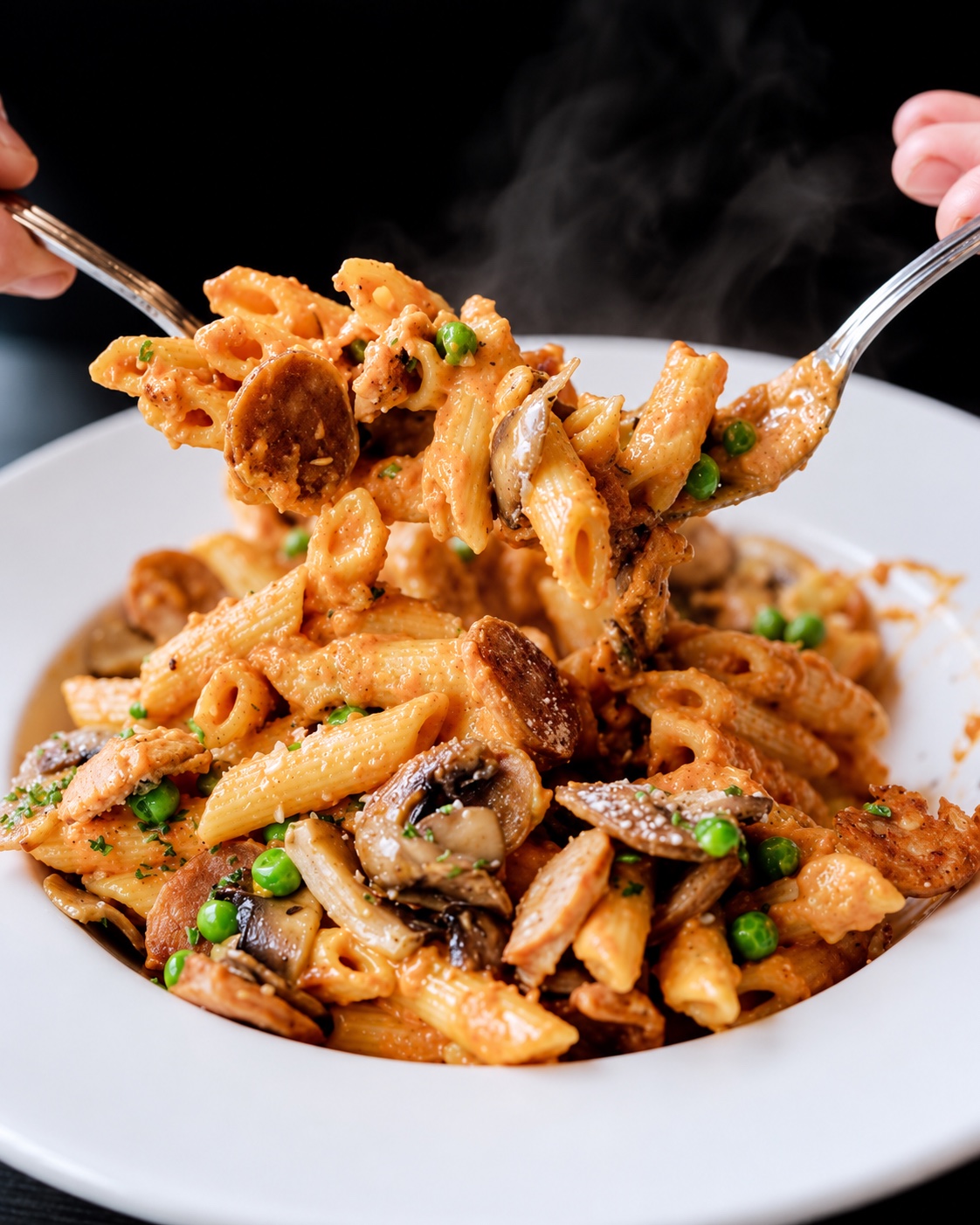 Panini’s Italian Cucina pasta — enhanced photo draft